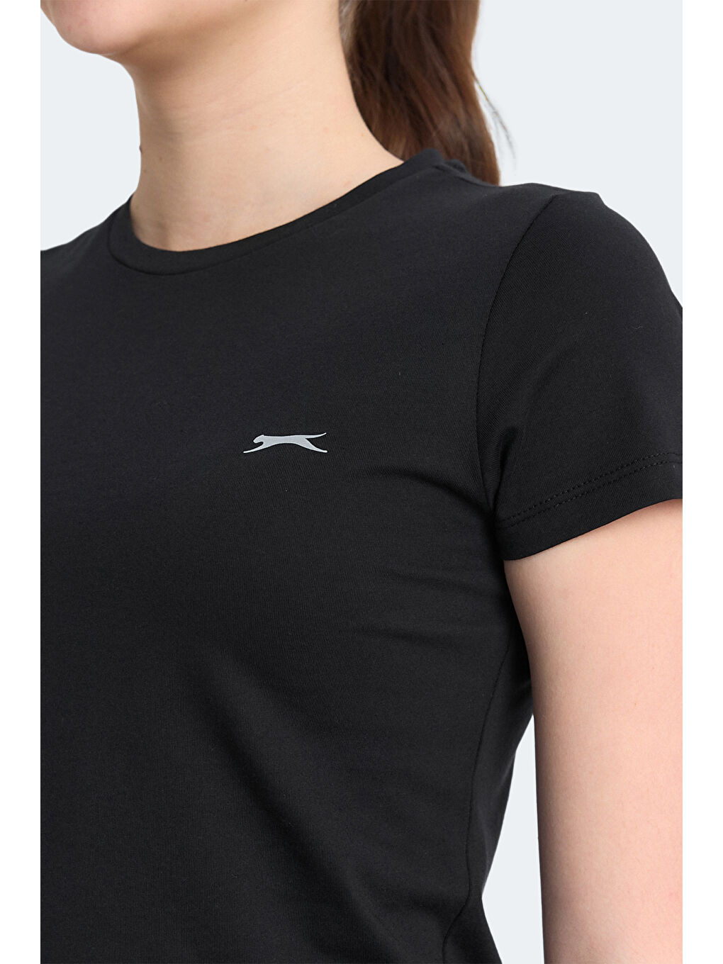 RETO Kadın Siyah Tişört-4