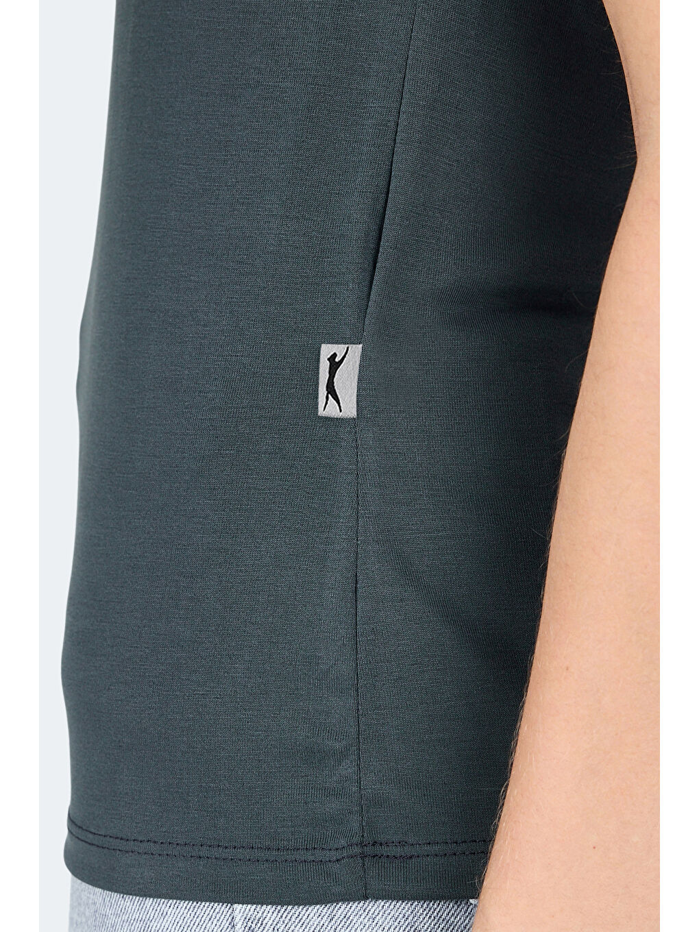 PAYTONS Kadın Antrasit Tişört-4