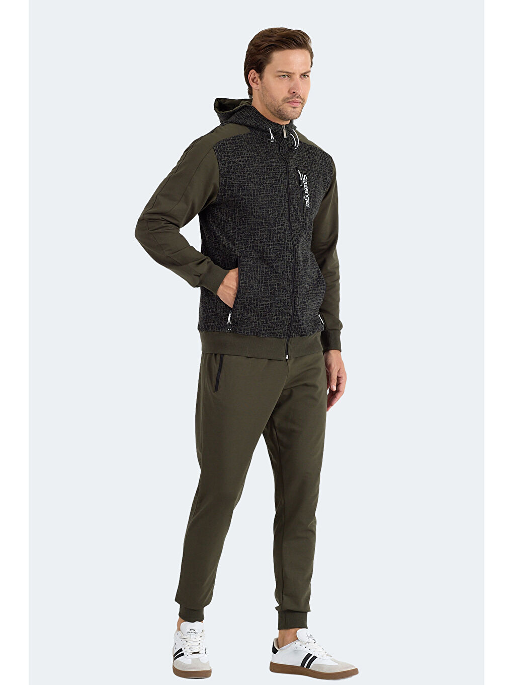 FALOR Erkek Haki Eşofman Takımı-2