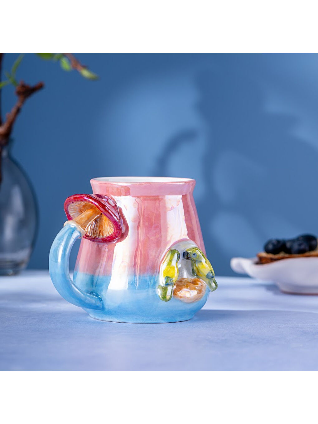 Tropikal Kupa 400 ML Pembe-3