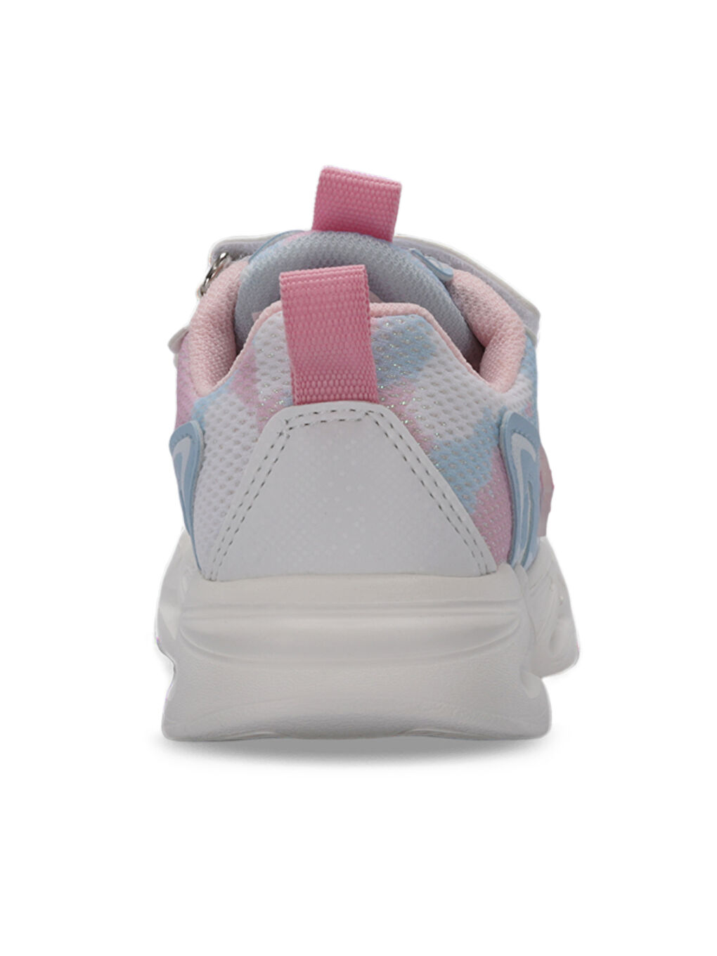 KLARION Kız Çocuk Cırt Cırtlı Beyaz / Mavi Günlük Spor Ayakkabısı-5