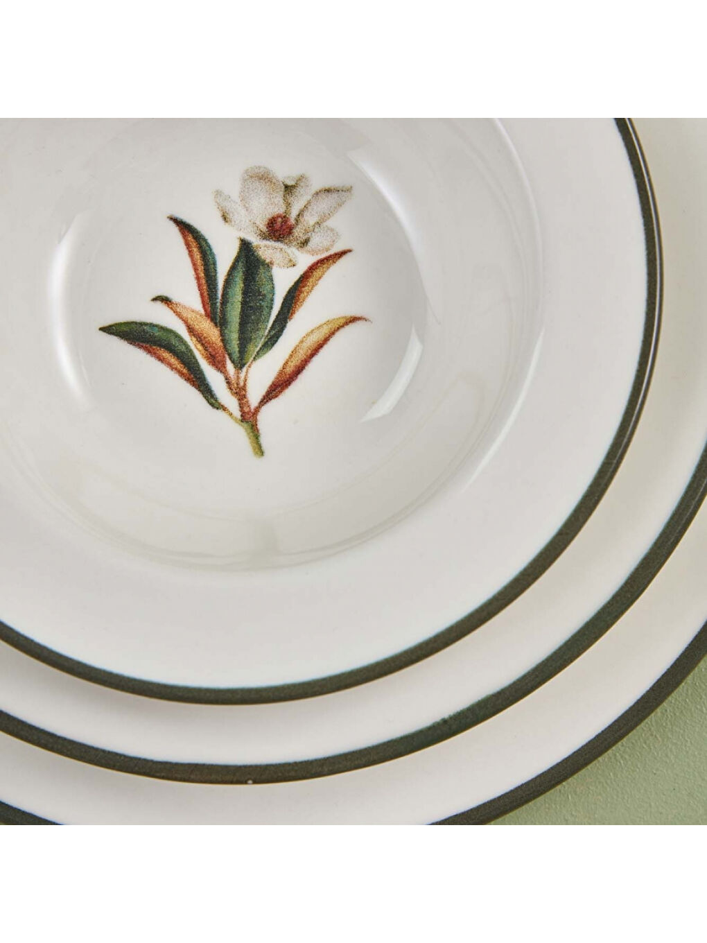 Karışık Garden Stoneware 12 Parça 4 Kişilik Yemek Takımı Mix-5