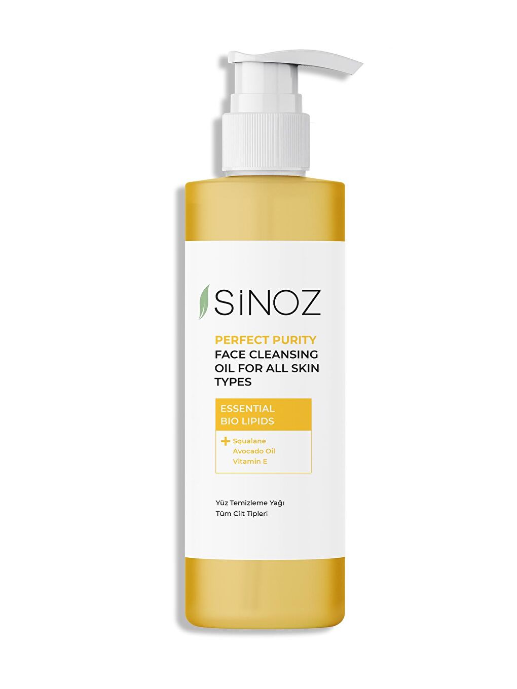 Sinoz Şeffaf Perfect Purity Yüz Temizleme Yağı 400 Ml - 3