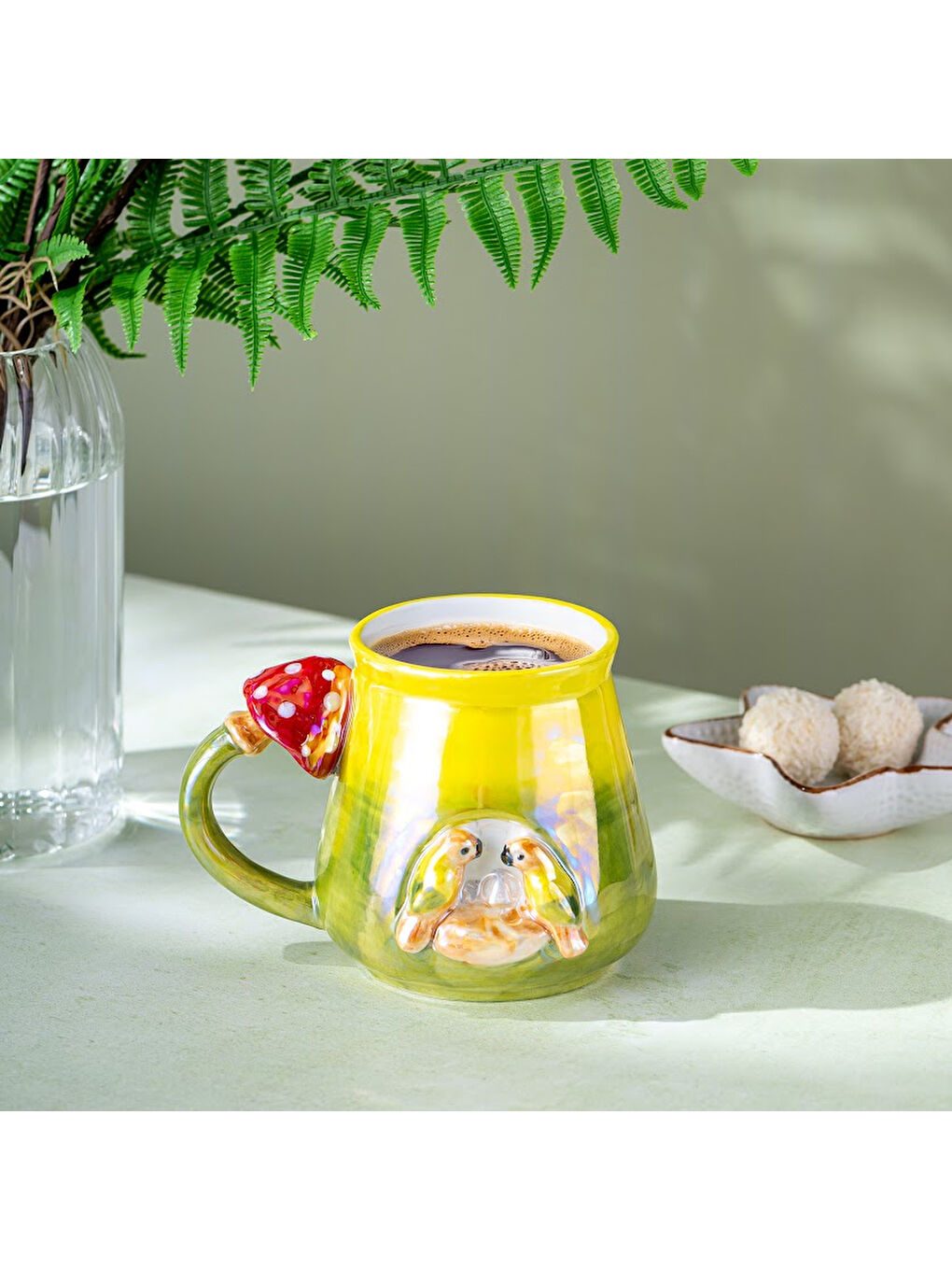 Tropikal Kupa 400 ML Yeşil-2