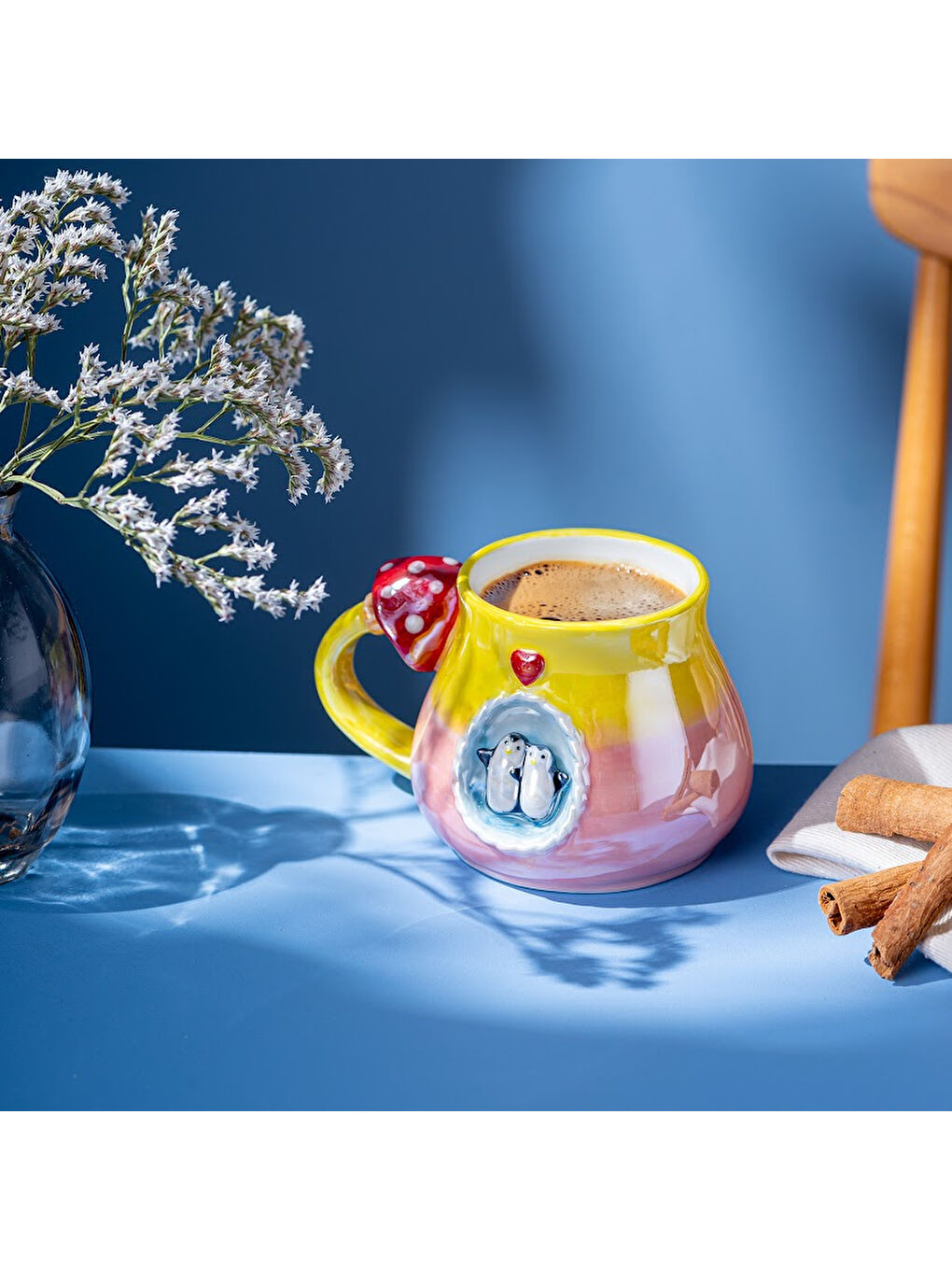 Penguen Kupa 400 ML Mavi-2