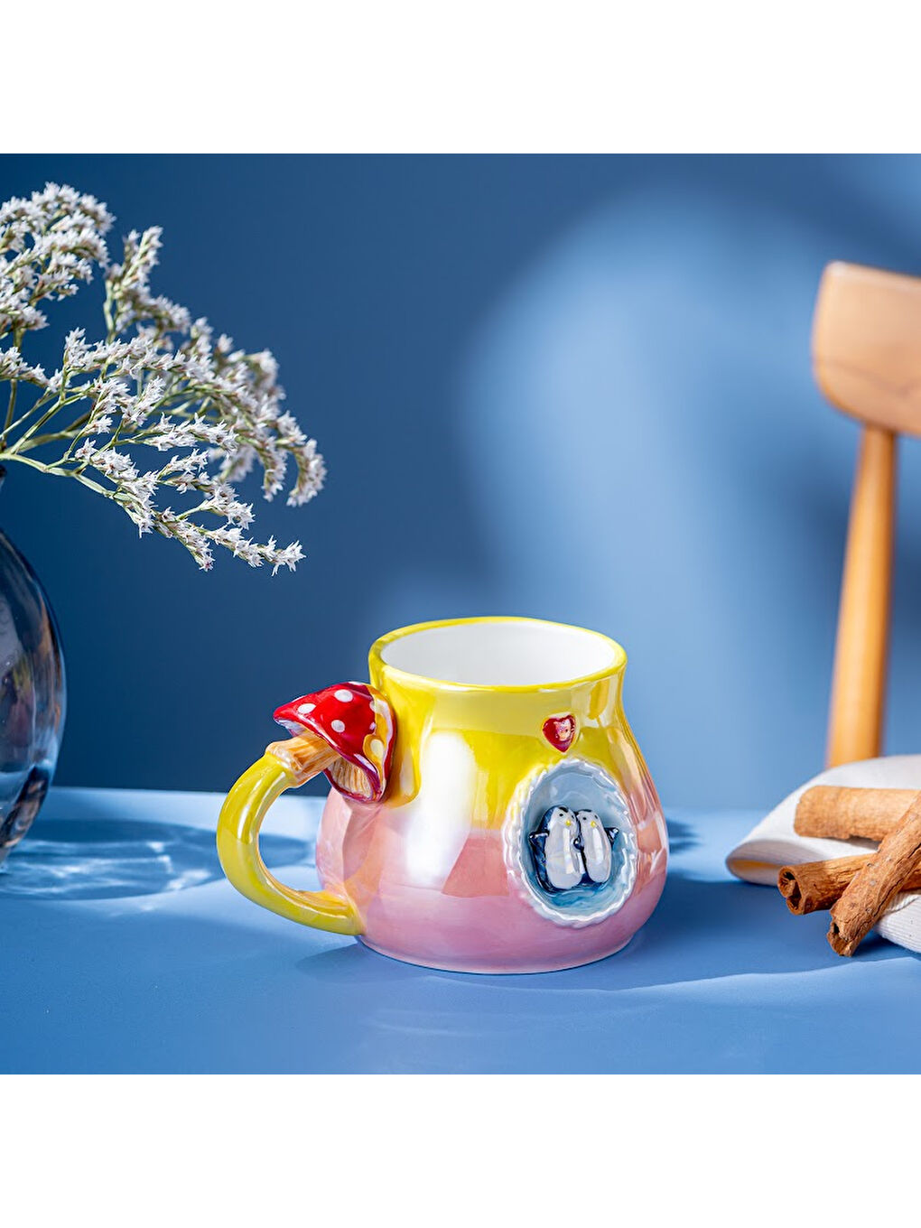 Penguen Kupa 400 ML Mavi-3