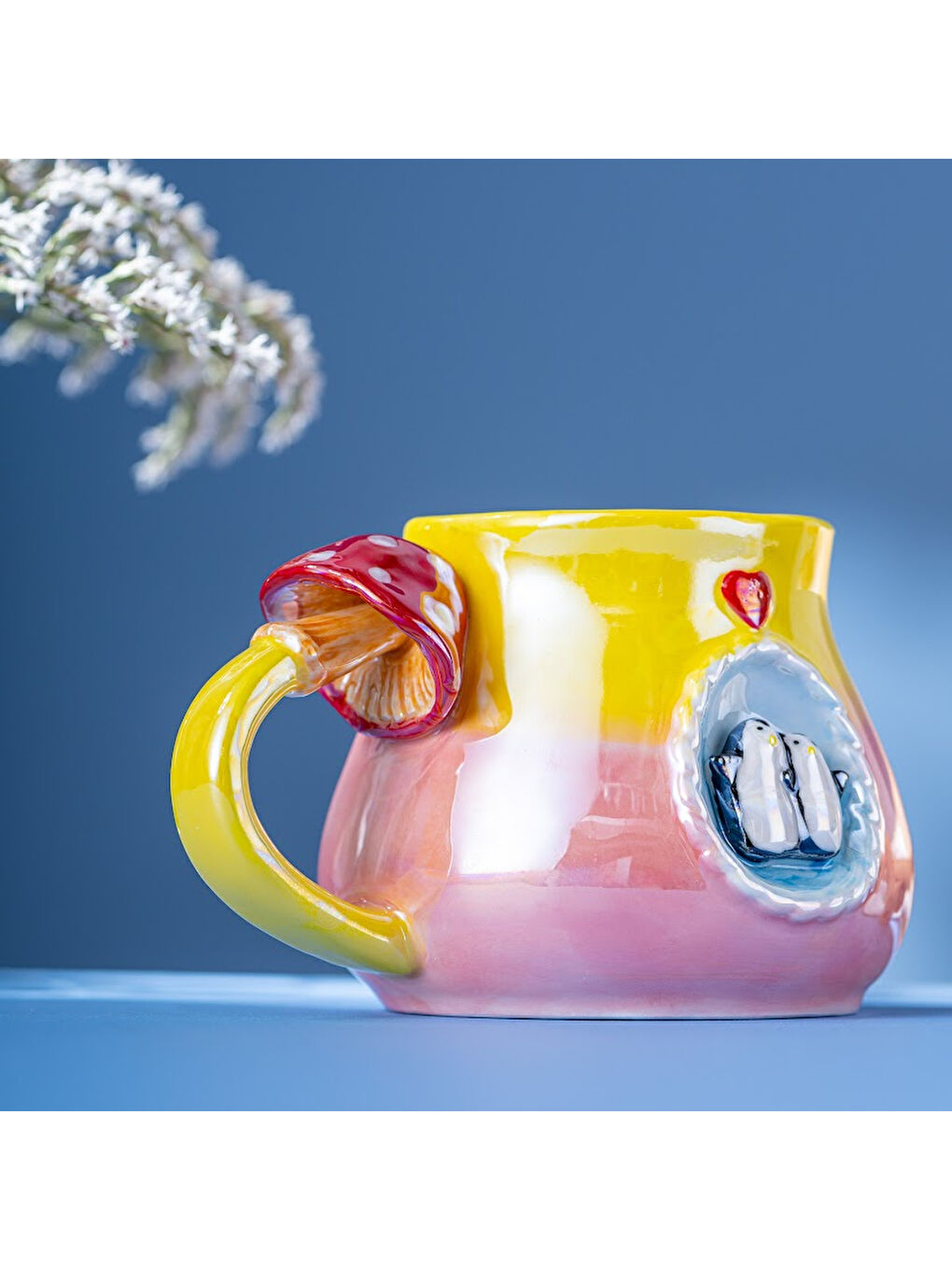 Penguen Kupa 400 ML Mavi-6