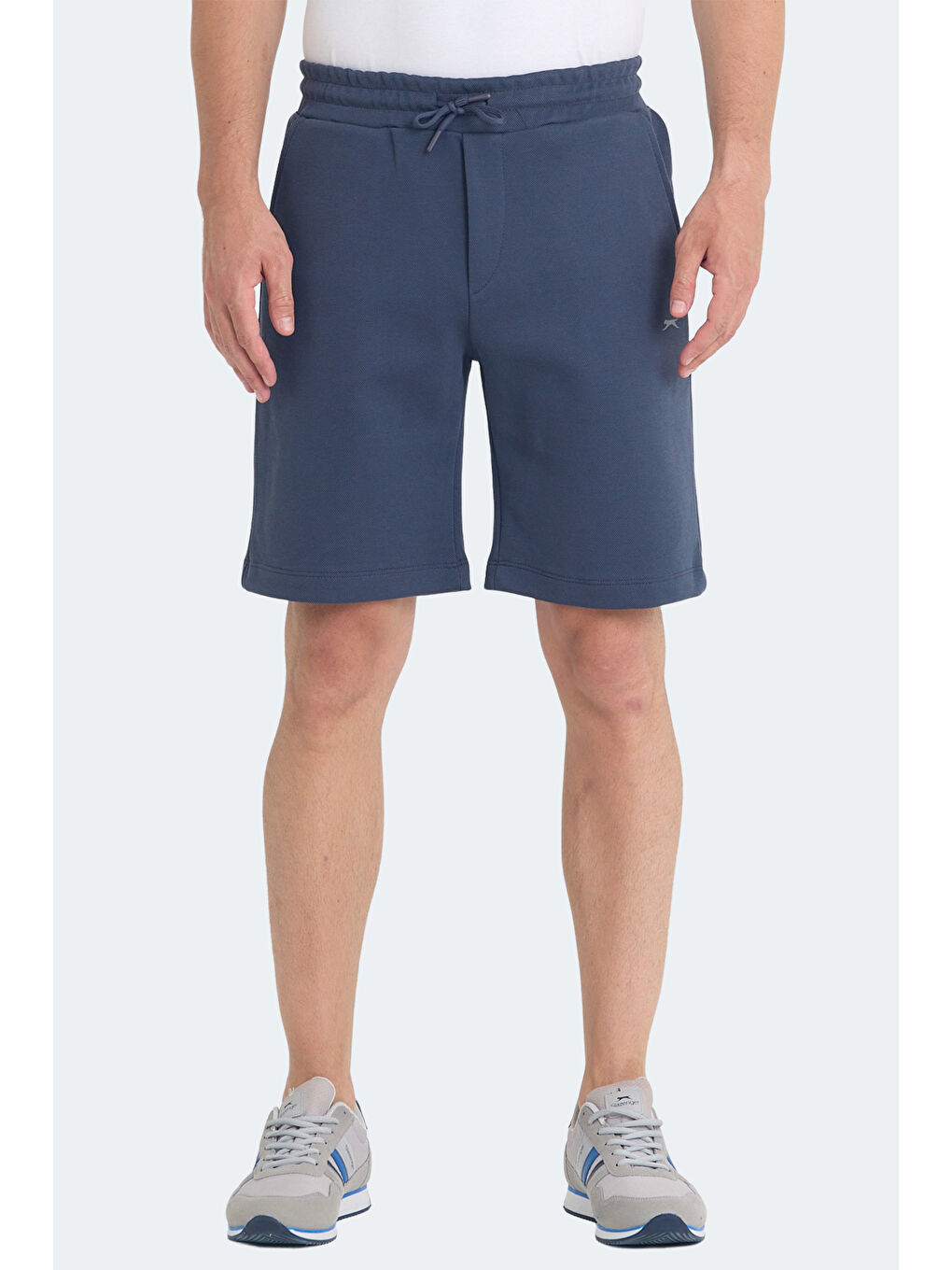 VELVELA I Erkek Cepli Koyu Gri Şort-1