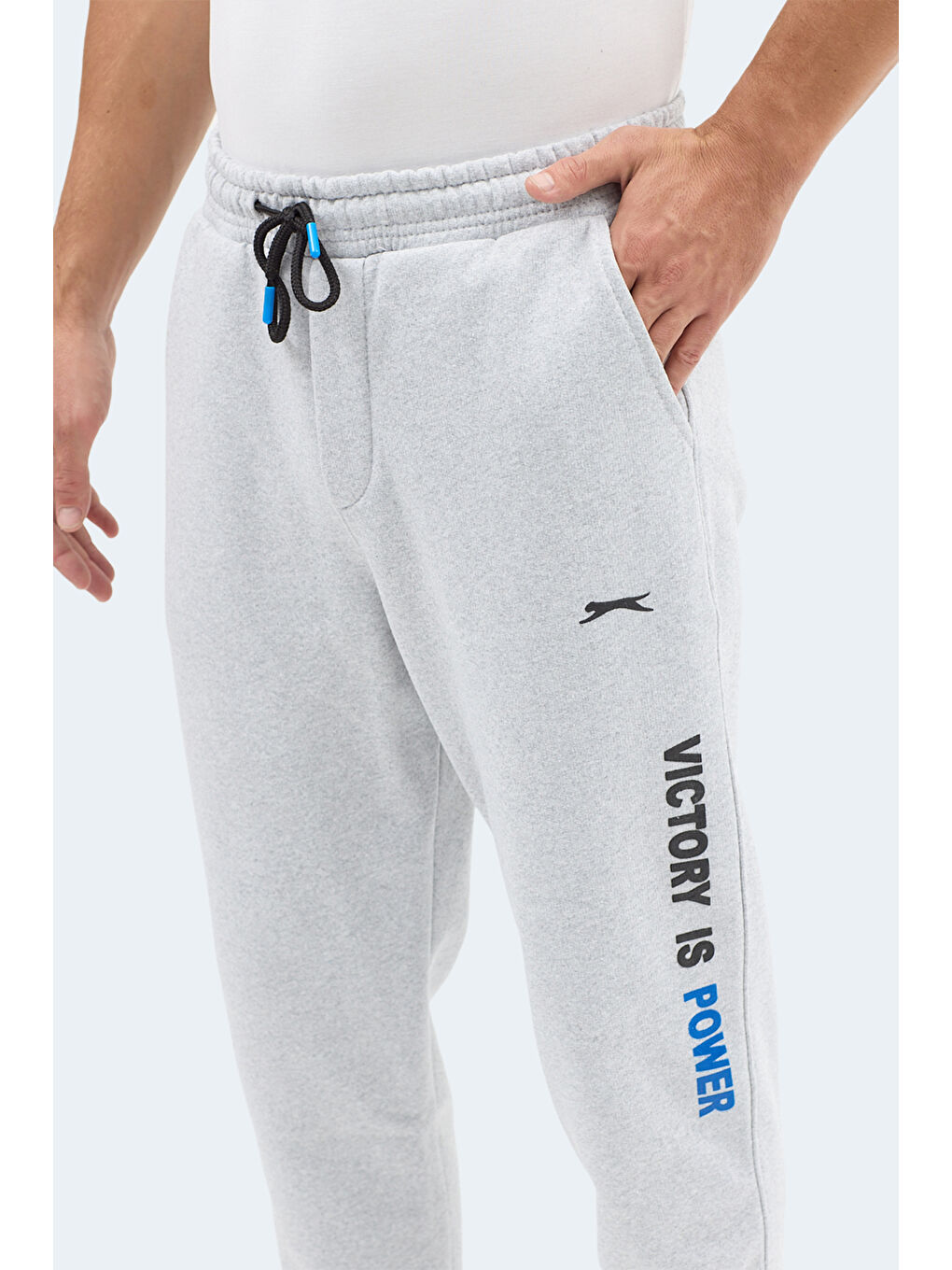 NAHAL I  Erkek Jogger Eşofman Altı Gri-4