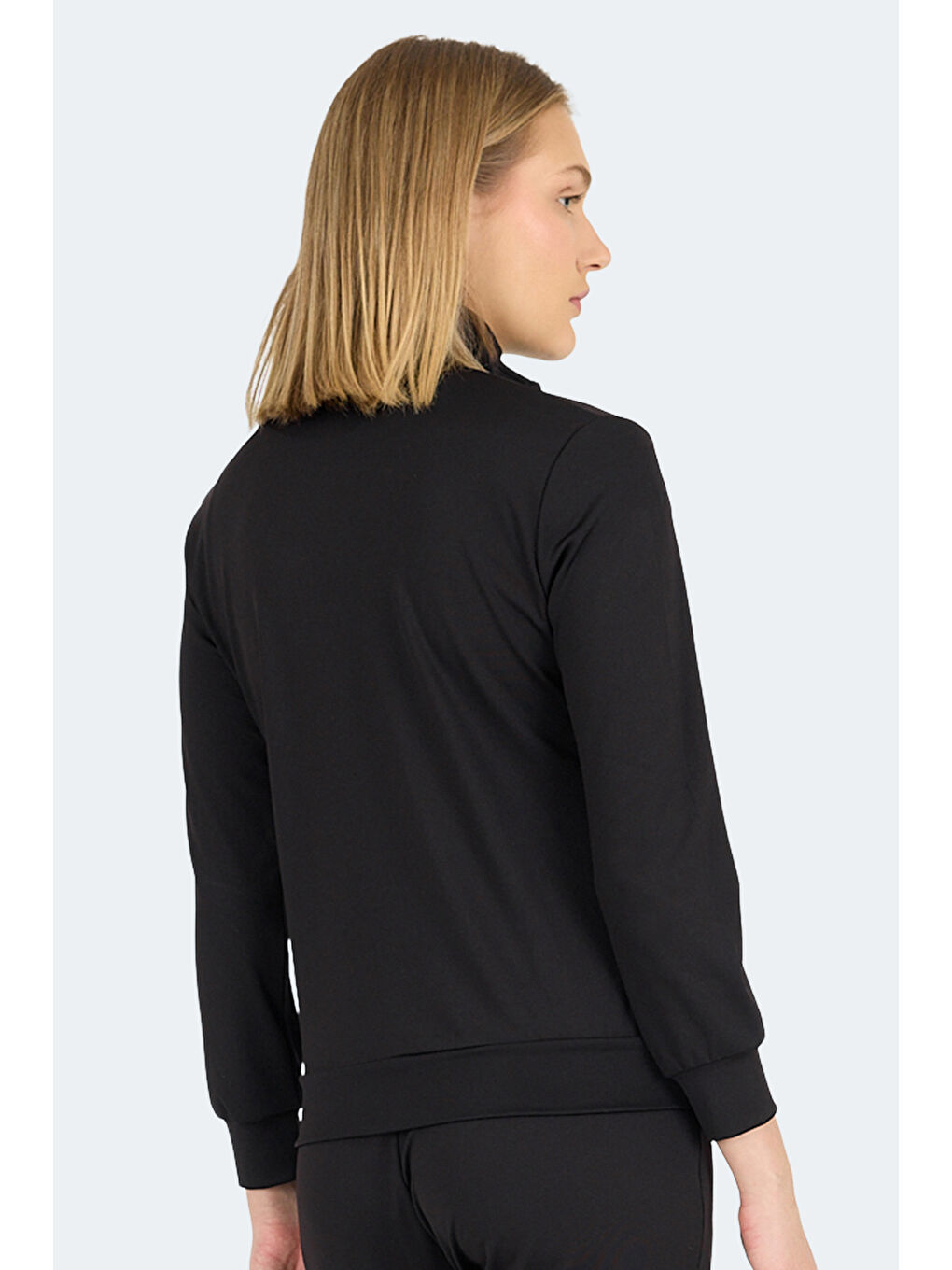 REVOLT Kadın Siyah Sweatshirt-1