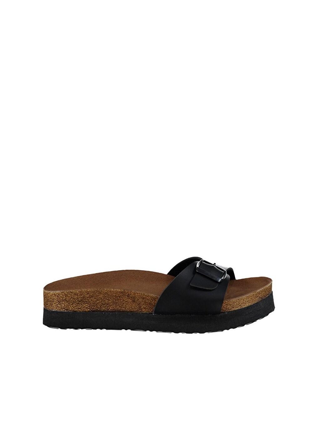 D777824409 Siyah Kadın Terlik-4