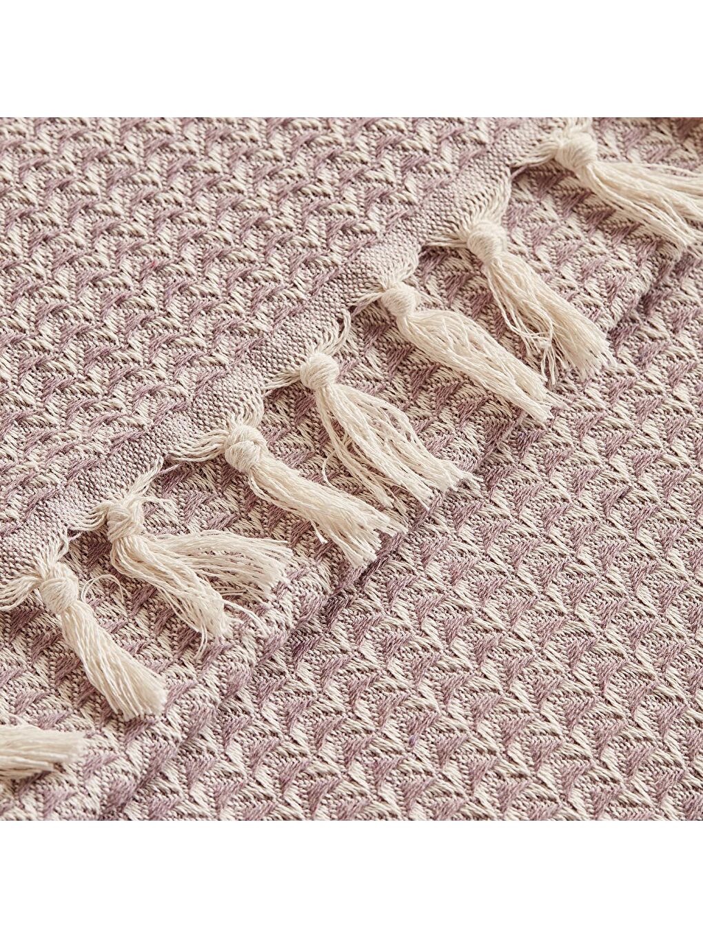 Nature Çift Kişilik Yatak Örtüsü Lila-3