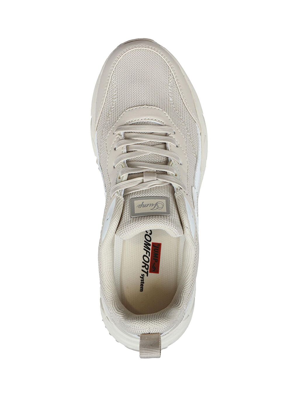 28066 Bej Kadın Sneaker Günlük Spor Ayakkabı-6