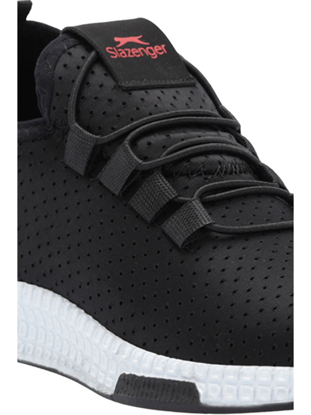 ABENA NOK Unisex Çocuk Siyah / Kırmızı Günlük Spor Ayakkabısı-3