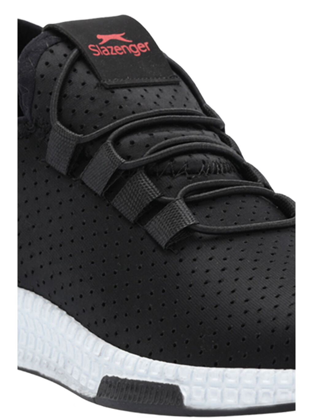 ABENA NOK Unisex Çocuk Siyah / Kırmızı Günlük Spor Ayakkabısı-3