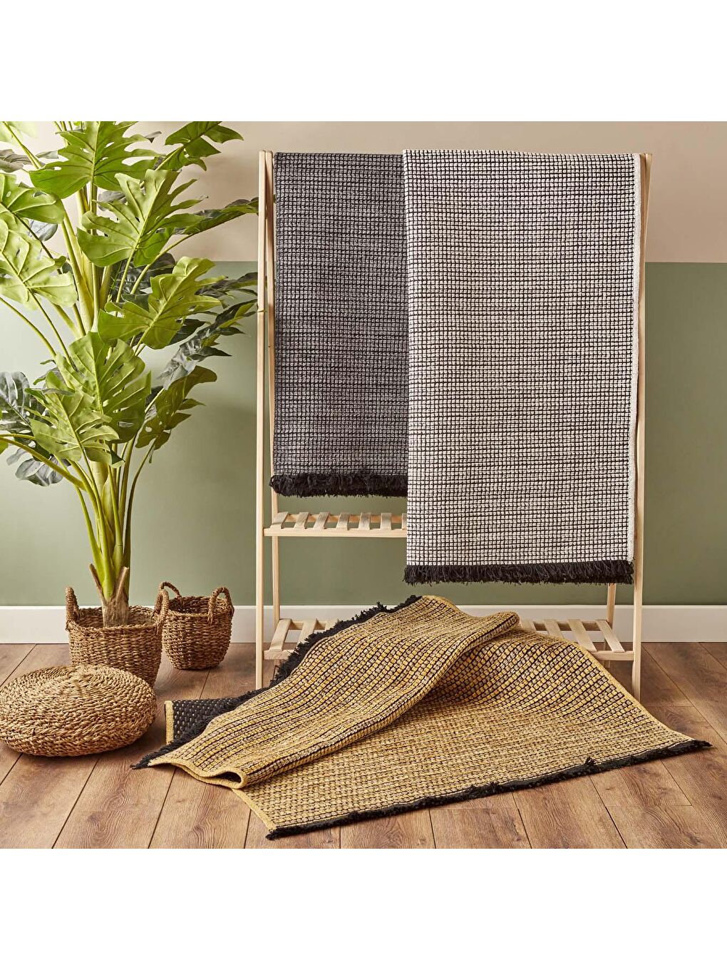 Petite Tile Kilim Beyaz-4