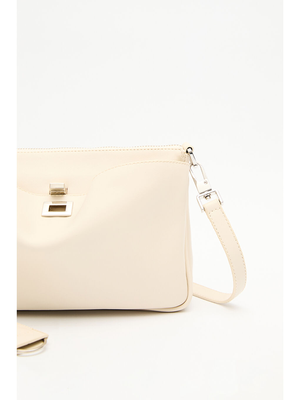 Arte Mini Baget Çanta Bej-4