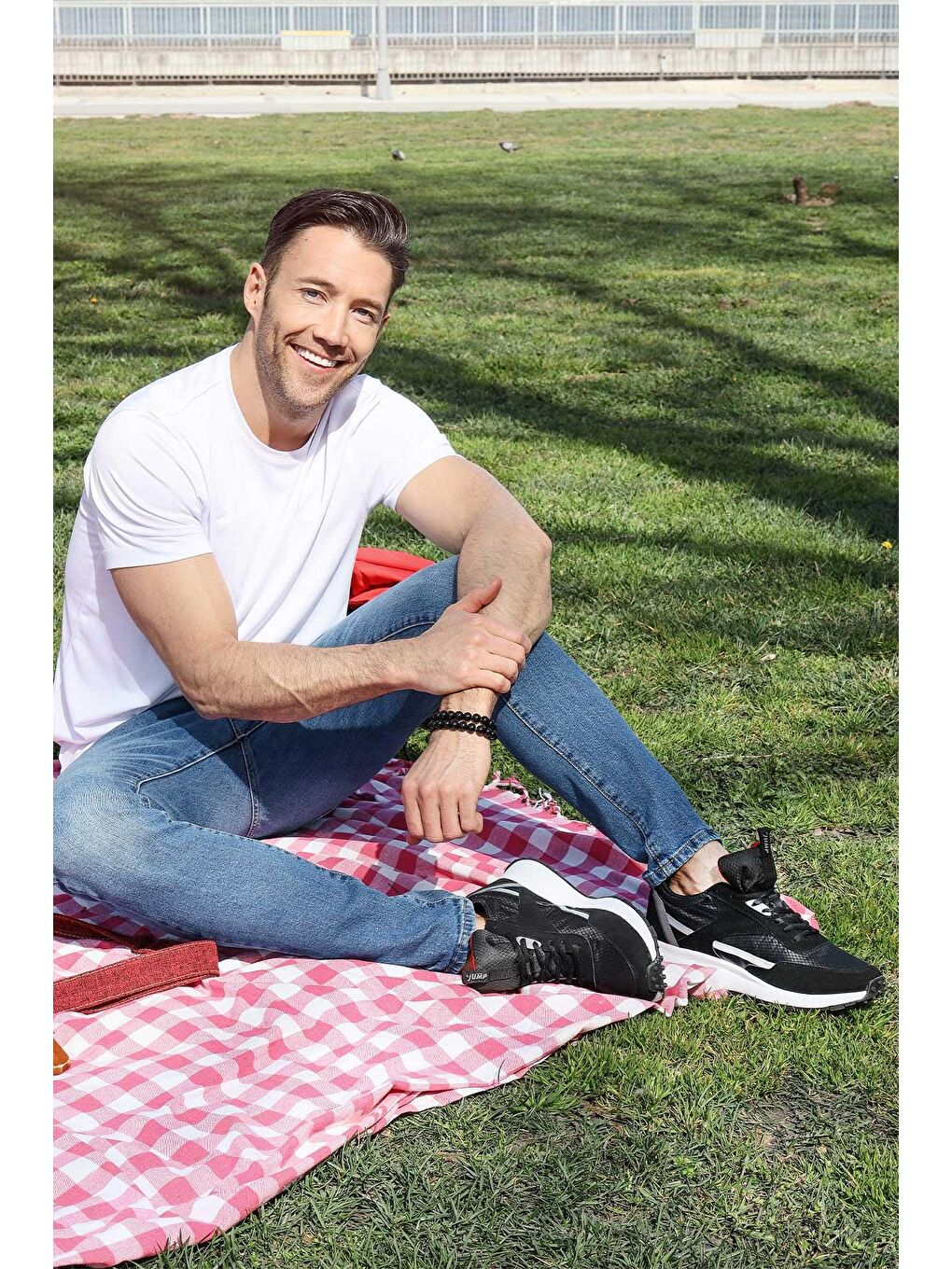 27519 Siyah Erkek Sneaker Günlük Spor Ayakkabı-4