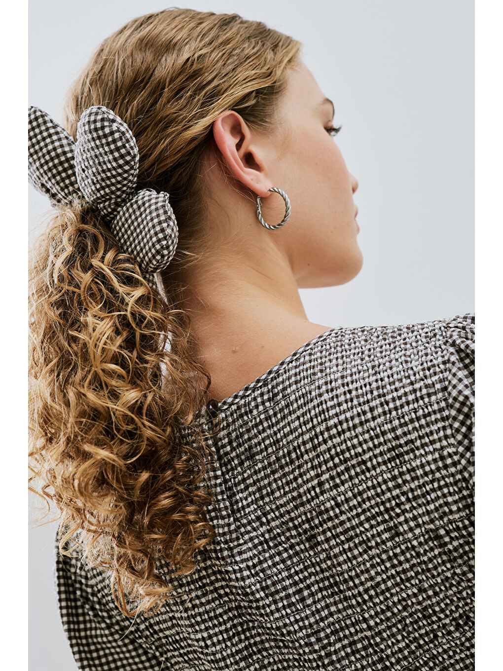 Pötikare Gipeli Elbise Kahverengi-4