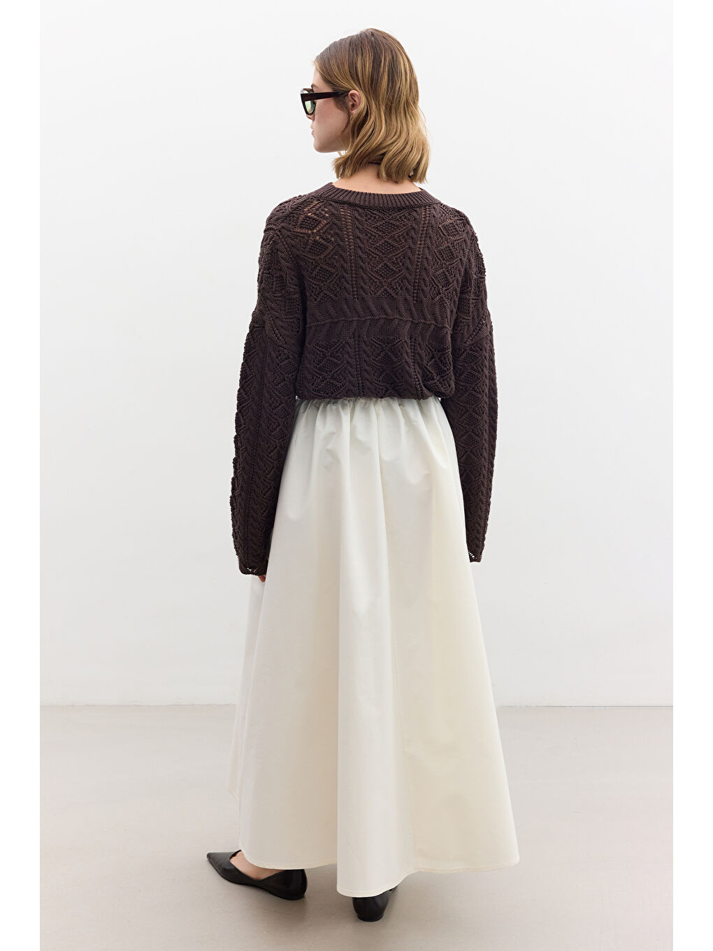 Sarı Volanlı Premıum Etek Tereyağı-3