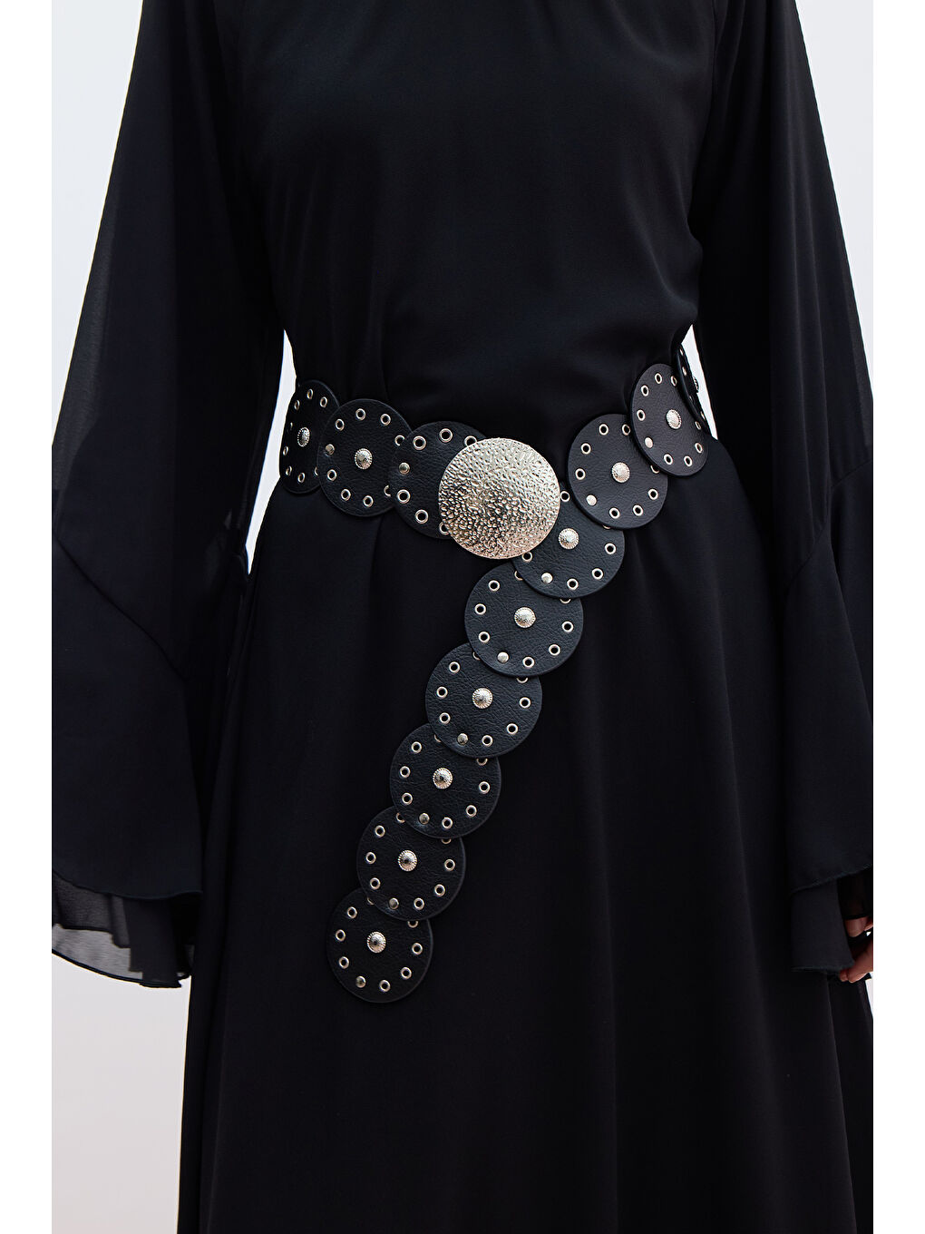 Western Büyük Tokalı Kemer Siyah-2