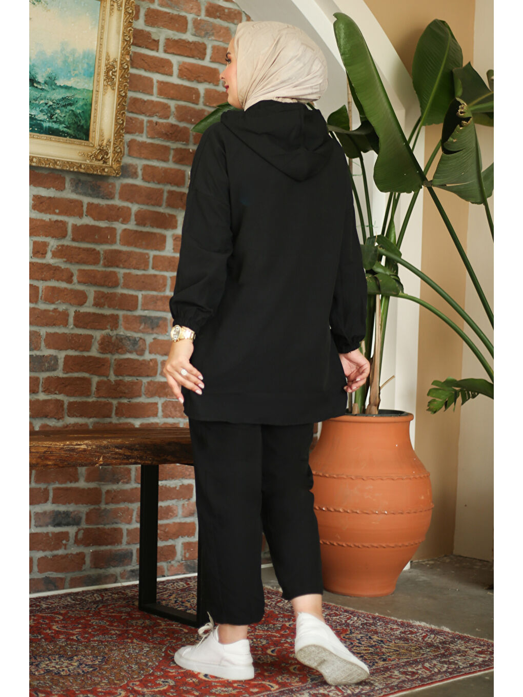 Tunik Pantolon İkİli Takım Siyah - 27290-3