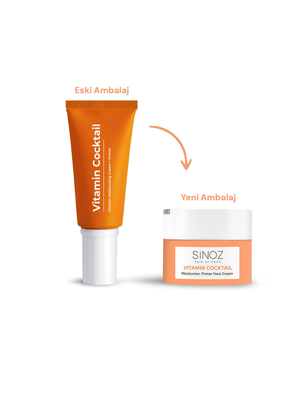 Vitamin Kokteyl-Nemlendirici Besleyici Onarıcı Yüz Kremi (Vitamin C+ B3 +B5 +E) ve Makyaj Bazı 50Ml-5