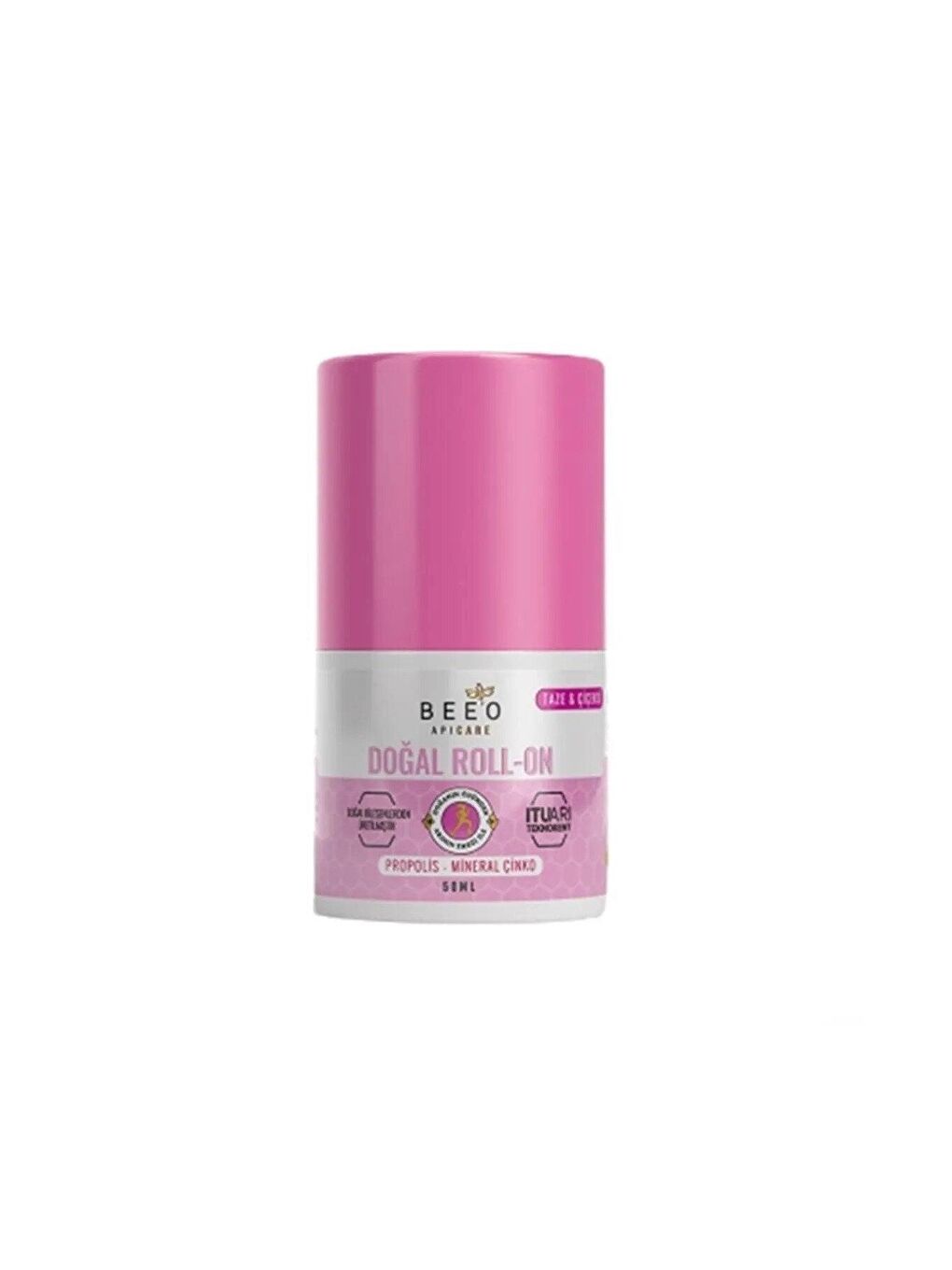 bee'o propolis Pembe Apicare Propolisli Roll-on Deo Kadın 50 ml - 2