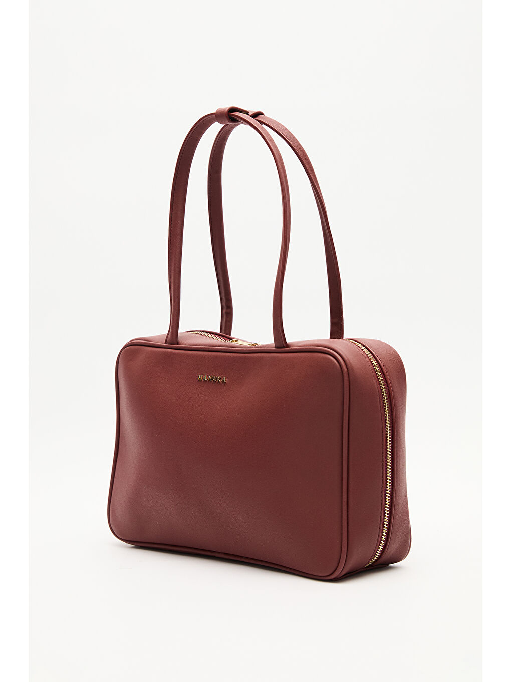 Sımona Tote Çanta Bordo-5