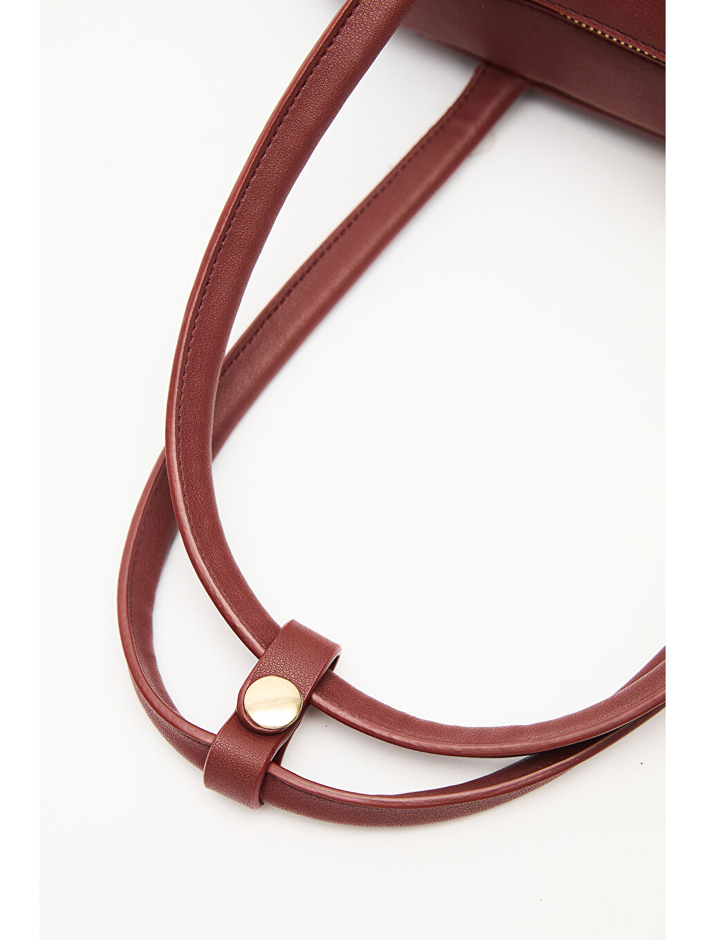 Sımona Tote Çanta Bordo-6