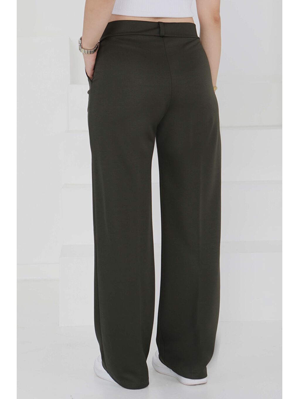 Cepli Palazzo Pantolon Haki - 27487-4