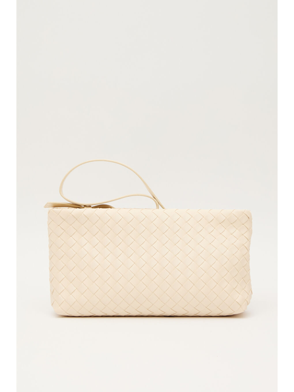 Frances Örgü Baget Çanta Bej