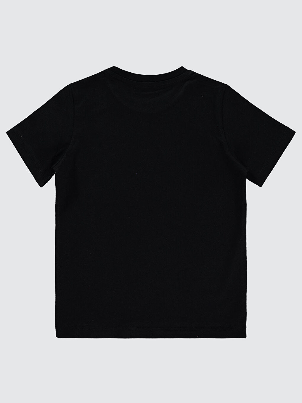 Boys Erkek Çocuk Tişört 6-9 Yaş Siyah-1