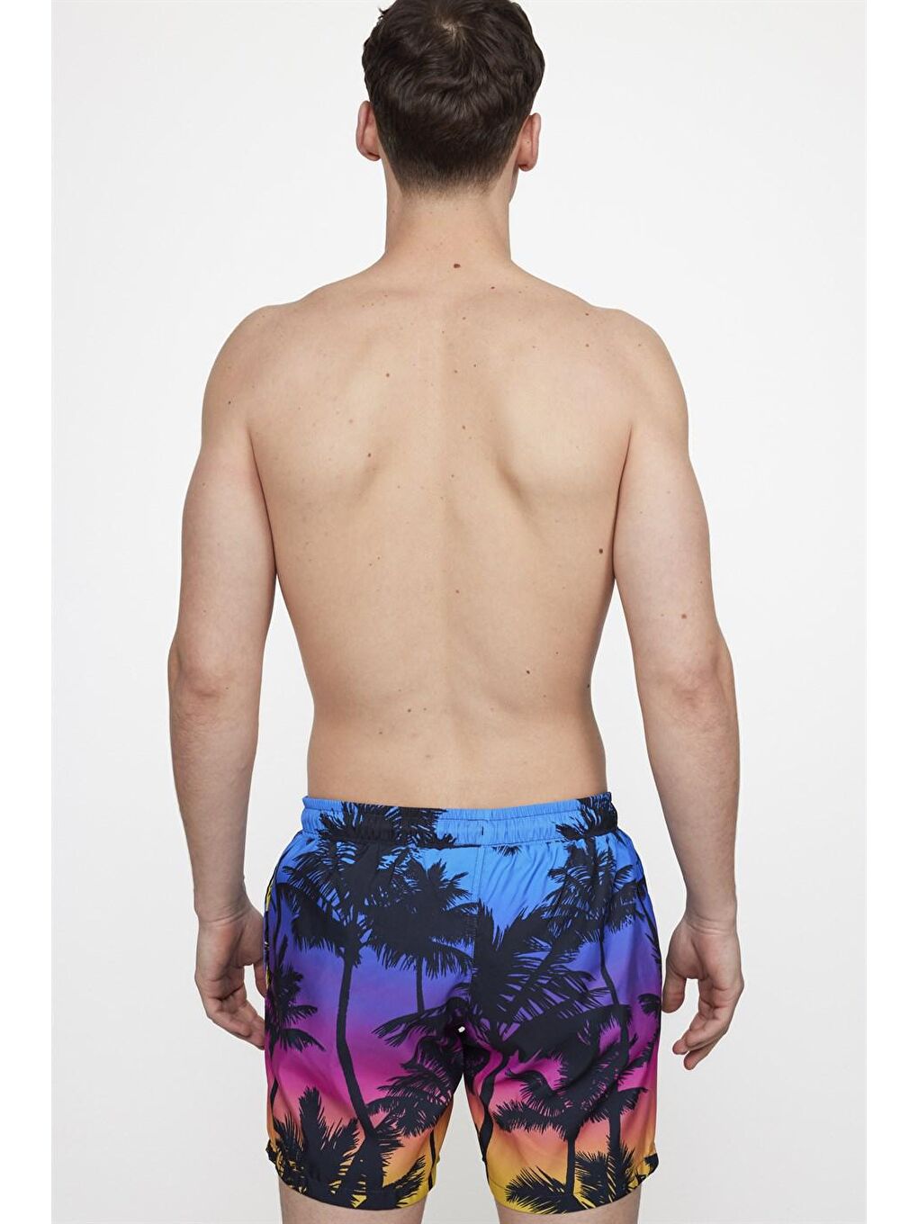 Karışık Erkek Deniz Şortu-1