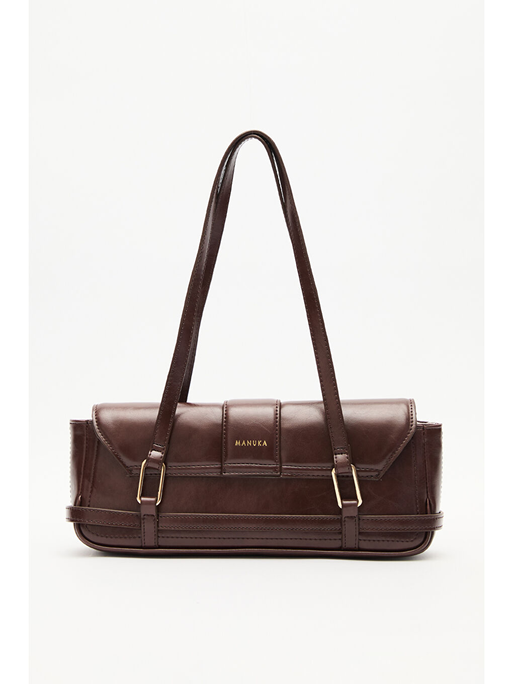 Mıca Baget Çanta Kahverengi-6