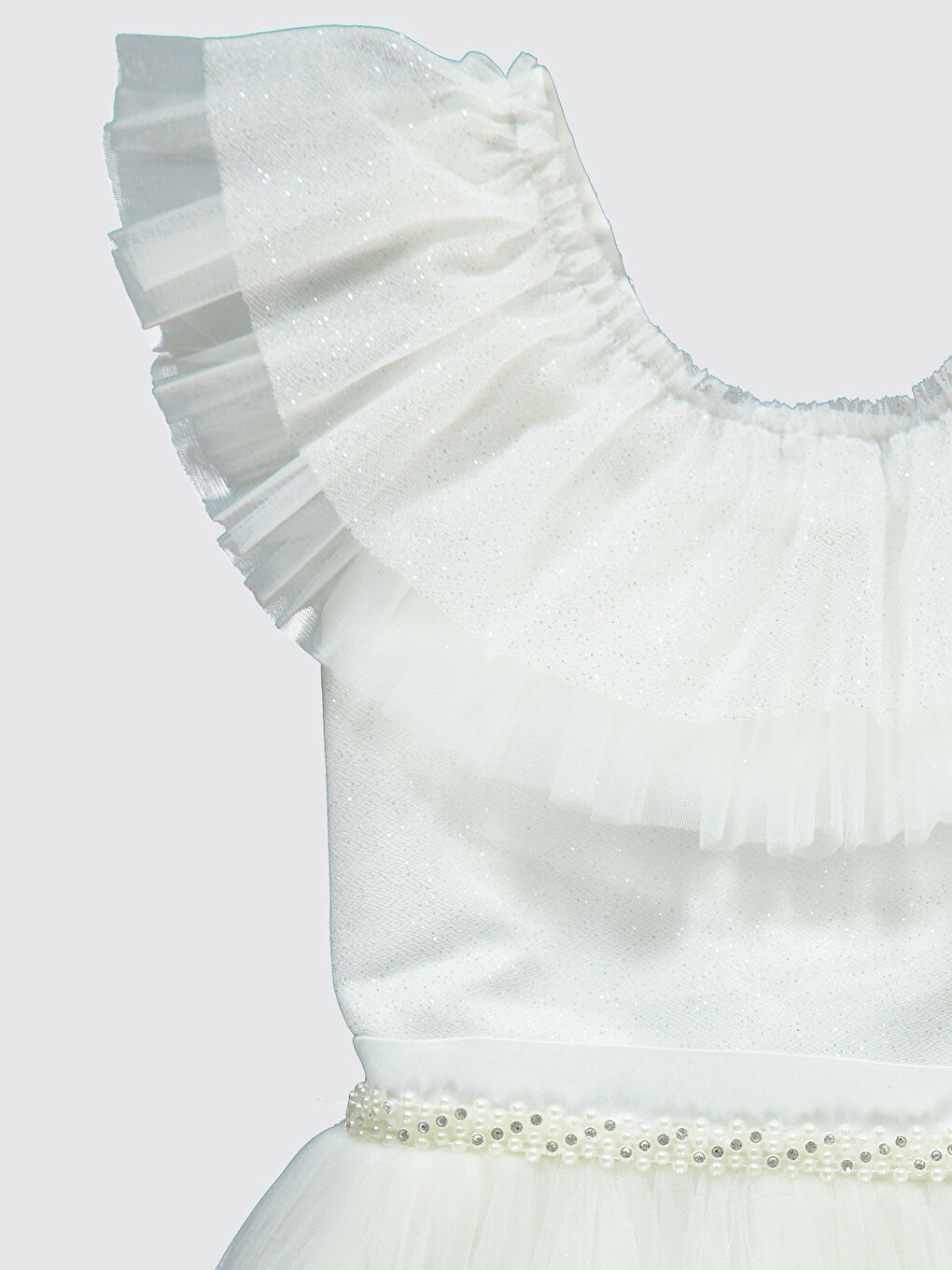 Girls Kız Çocuk Abiye 6-9 Yaş Ekru-2