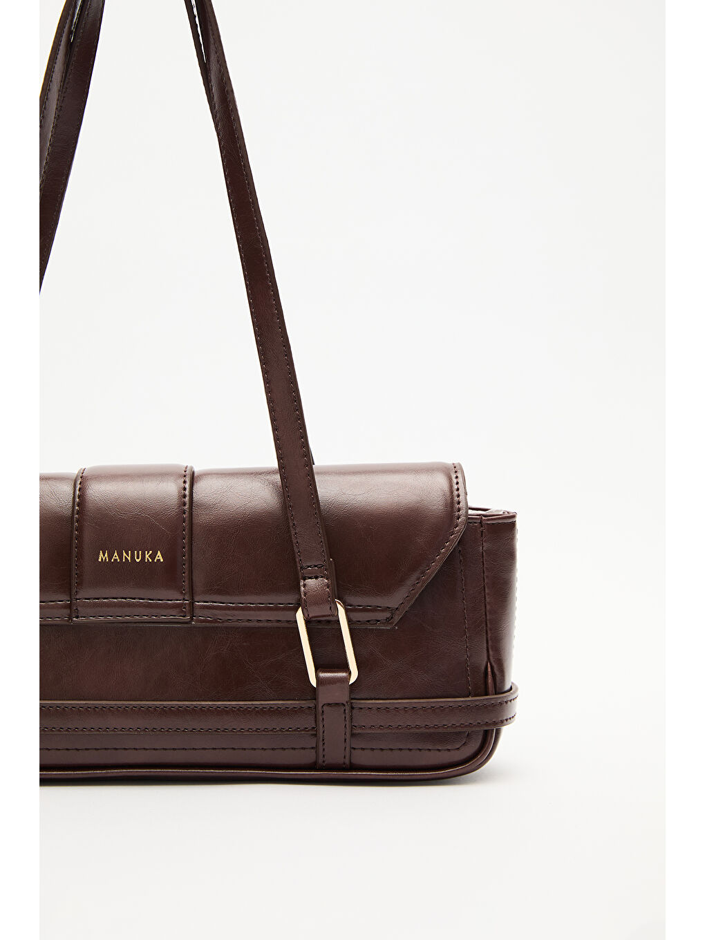 Mıca Baget Çanta Kahverengi-7