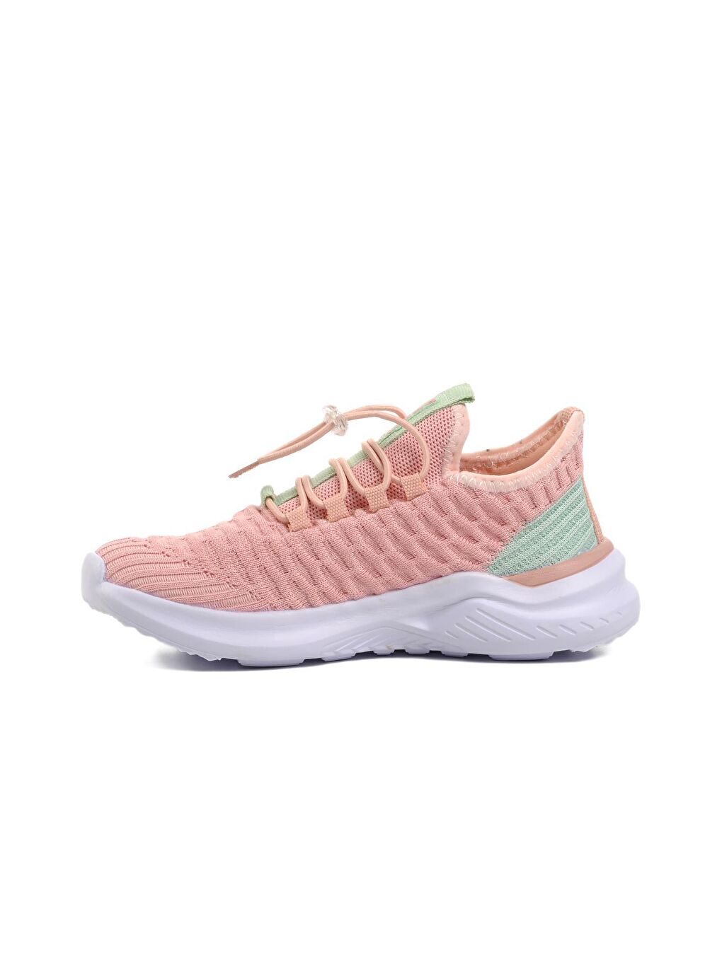1419-F Pembe-Su Yeşili Çocuk Spor Ayakkabı-1