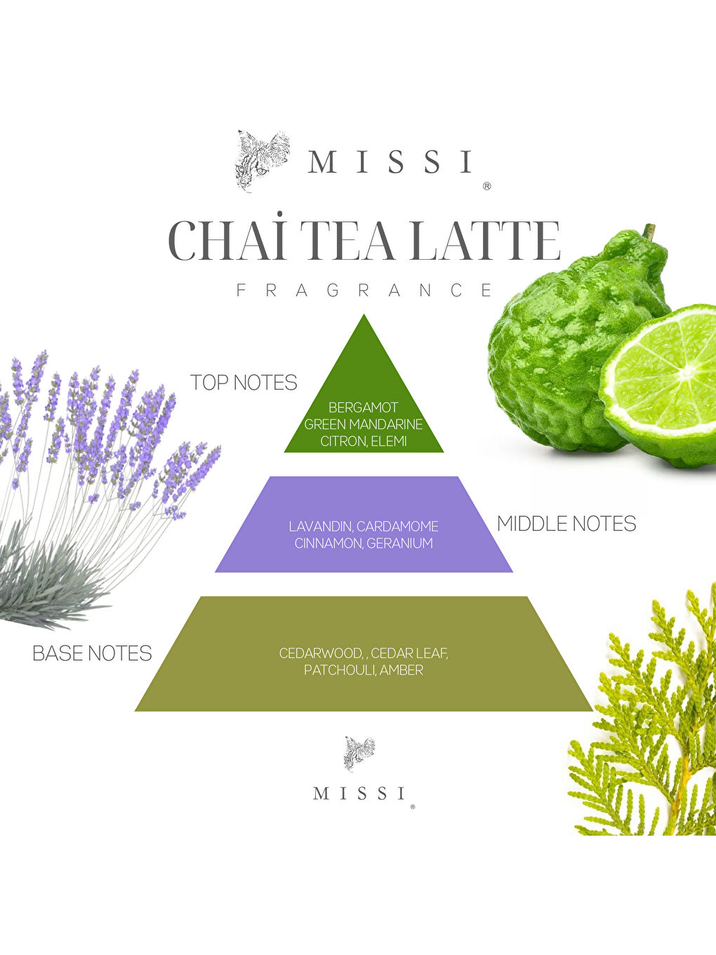 Kahverengi 2'li Chai Tea Latte & Dark Wood Buhurdanlık Esansı/Yağı-1