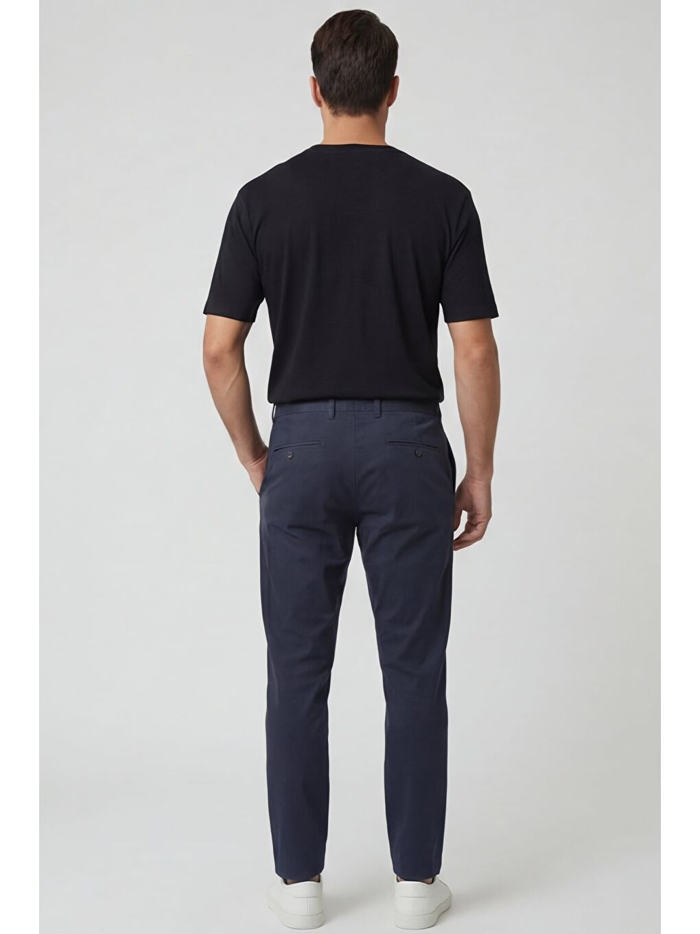 Giotelli Erkek Siyah Geniş Kesim Oversize Fit %100 Pamuk Baskılı Bisiklet Yaka Tişört-3