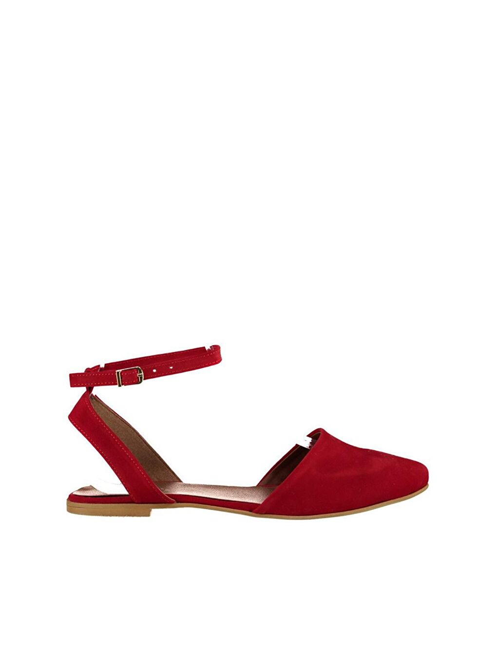 Fox Shoes Kirmizi Kırmızı Kadın Babet D726226202 - 3