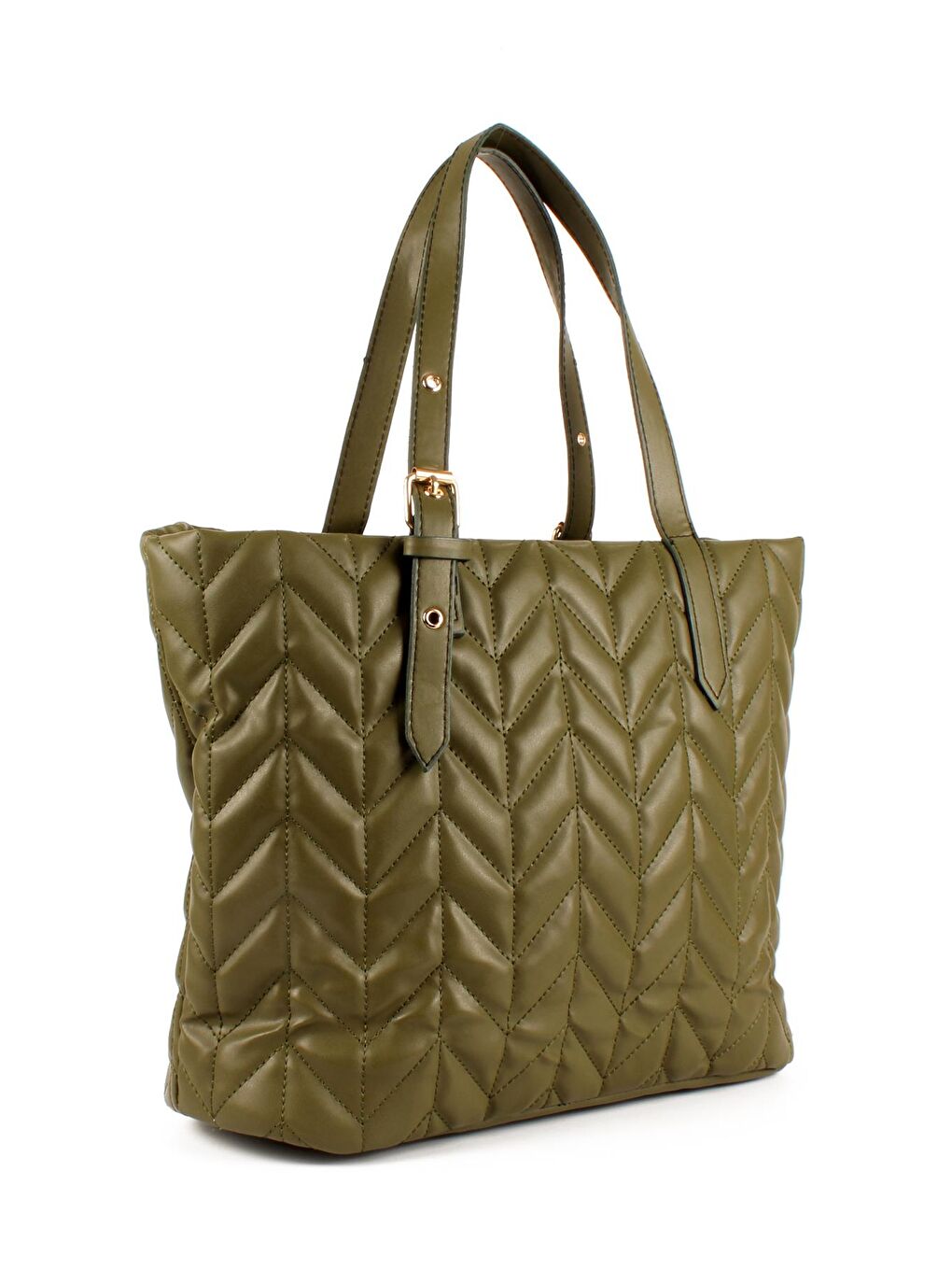 Yeşil Kadın Nakışlı Kemer Tarz Ayarlanabilir Saplı El ve Kol Çantası (1725)-1