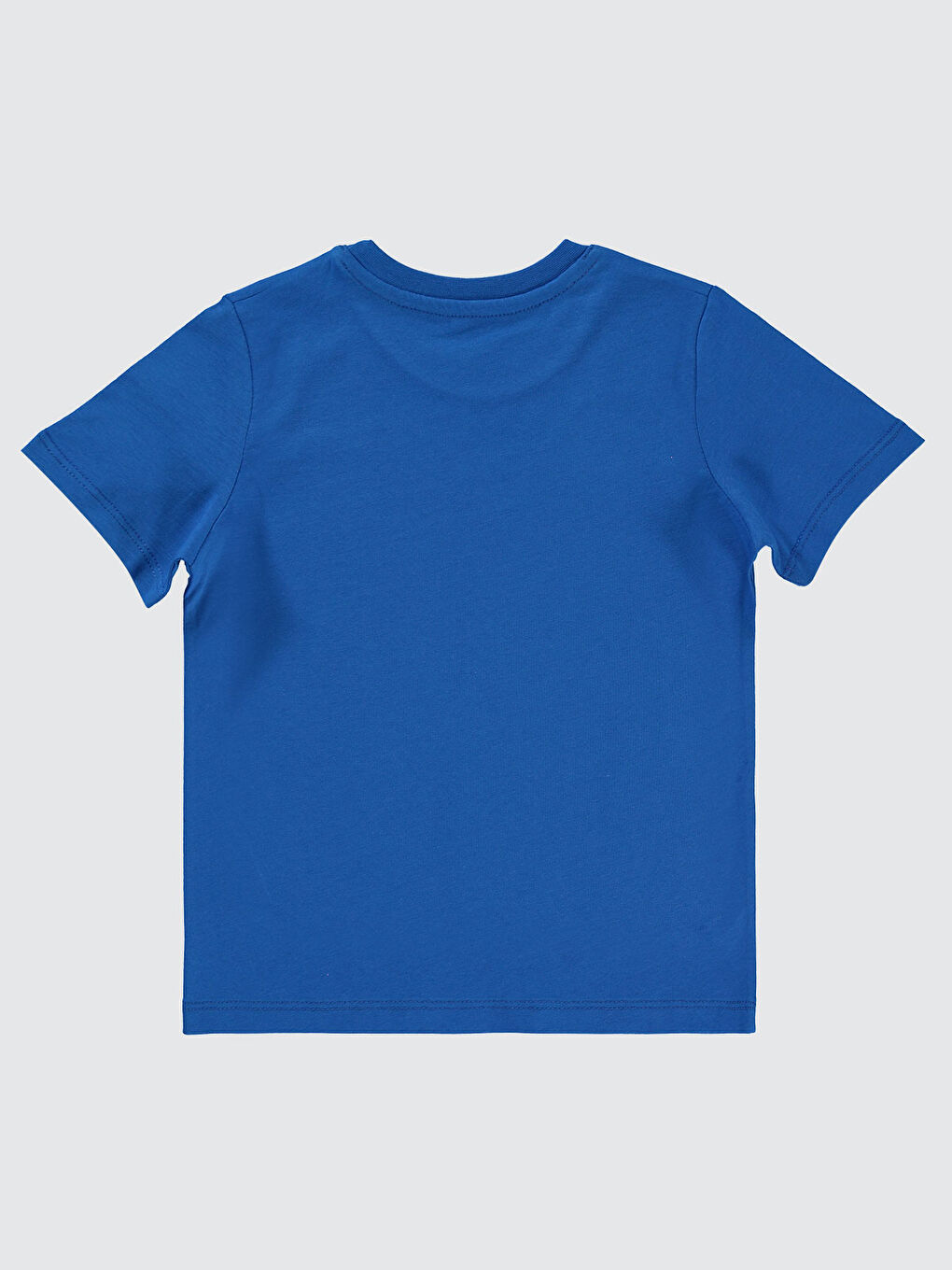 Boys Erkek Çocuk Tişört 2-5 Yaş Saks Mavisi-1