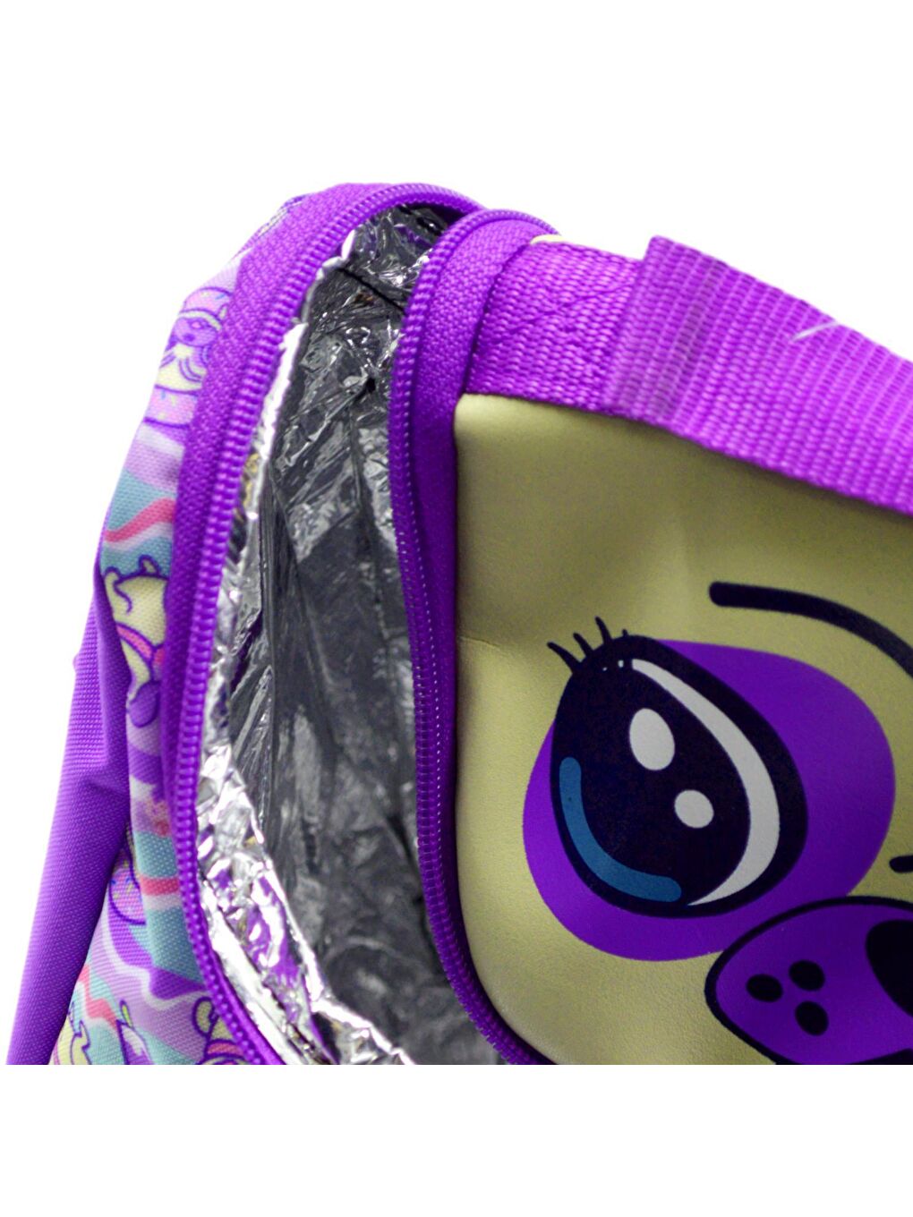 Termoslu Dog Mor Beslenme Çantası (MU-7006)-2