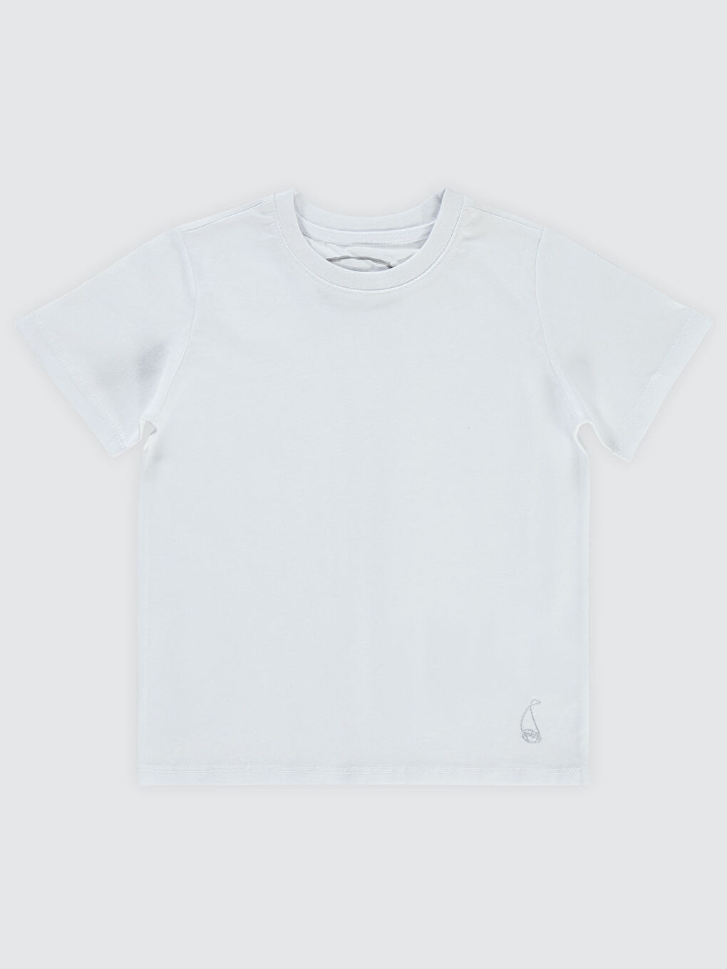 Boys Erkek Çocuk Tişört 2-5 Yaş Beyaz
