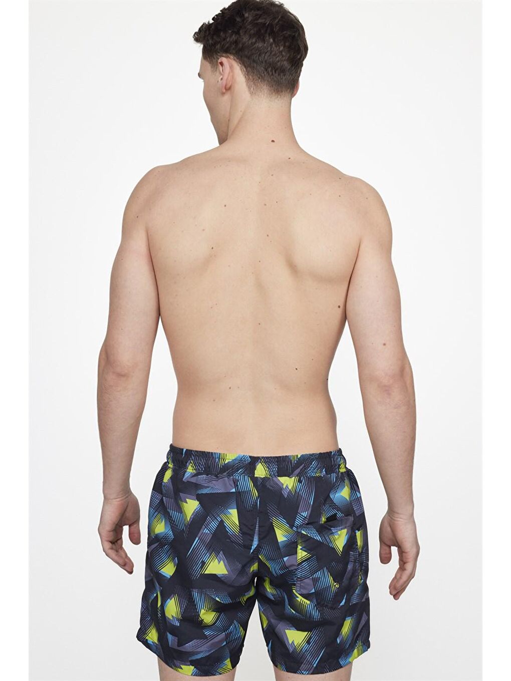 Karışık Erkek Çok Renkli Deniz Şortu-1