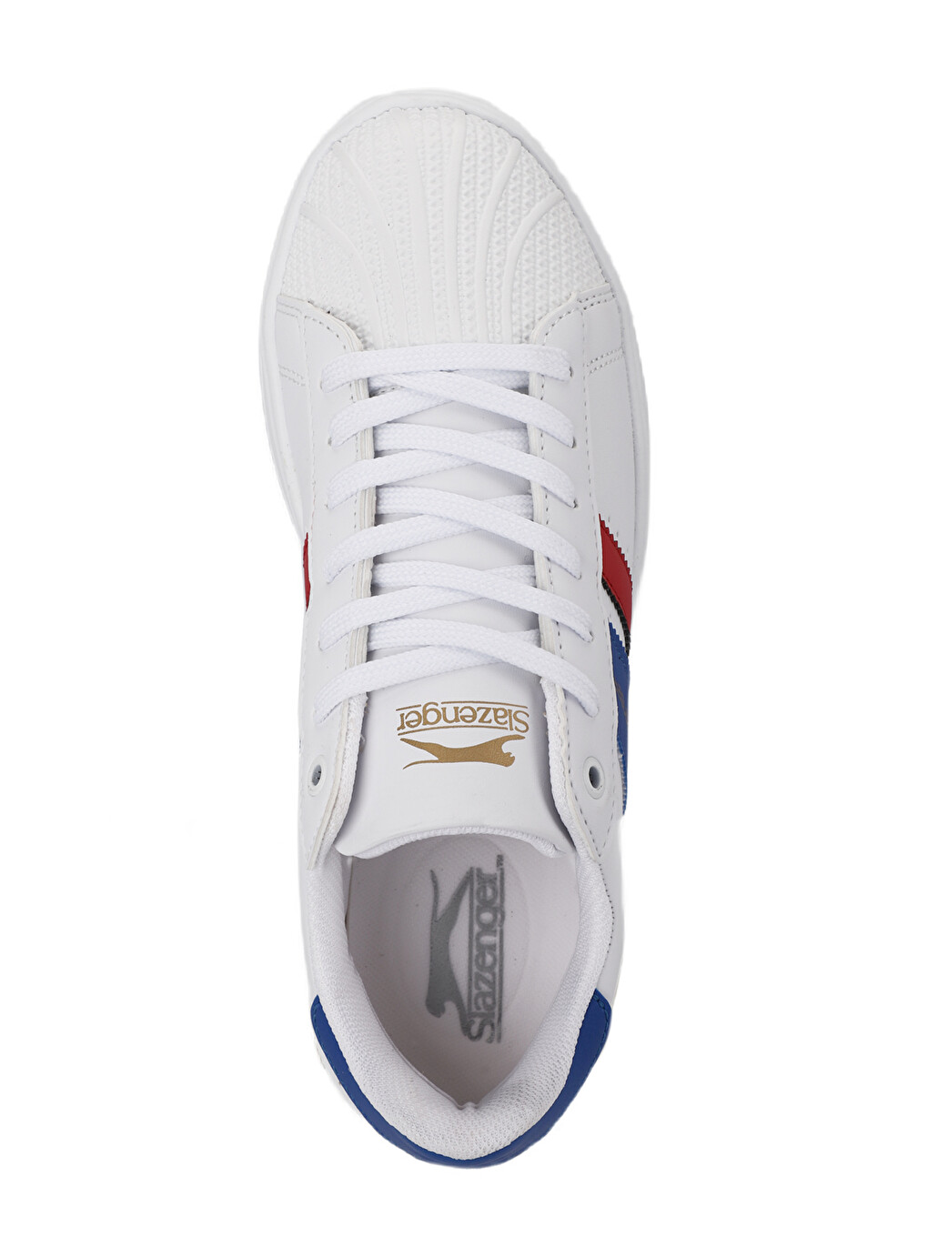 Zeno Erkek Sneaker Ayakkabı Beyaz / Saks Mavi-4