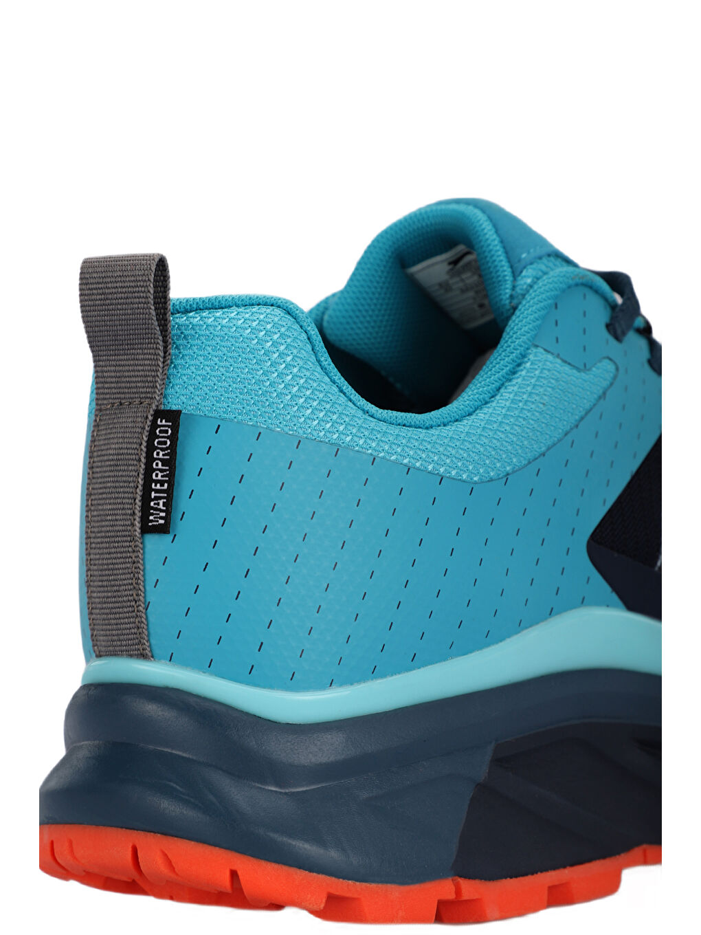 WHISPER Su Geçirmez Erkek Outdoor Ayakkabı Koyu Gri / Mavi-3