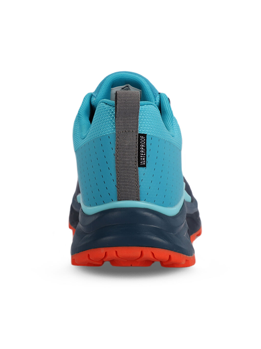 WHISPER Su Geçirmez Erkek Outdoor Ayakkabı Koyu Gri / Mavi-5