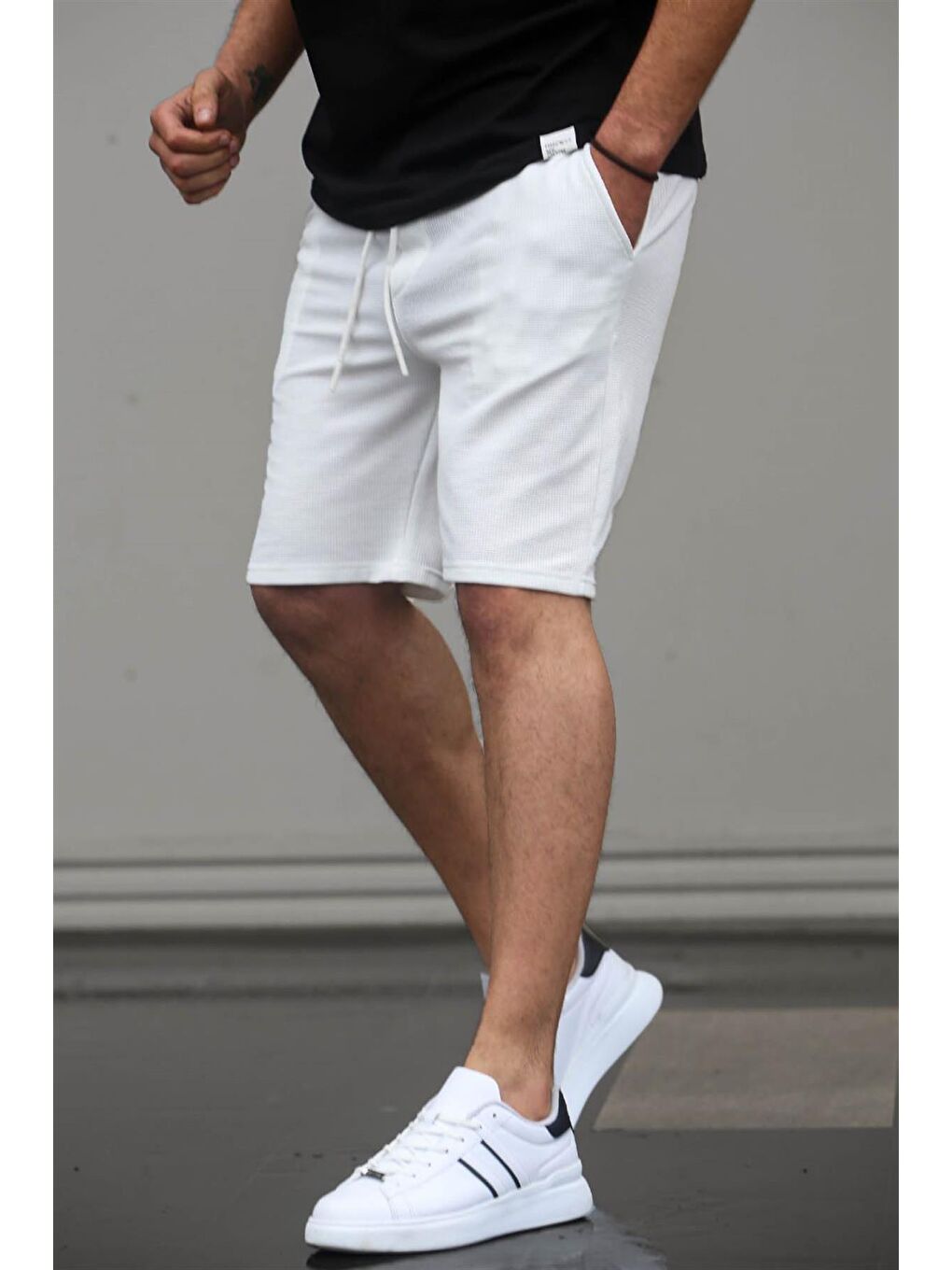 Ekru Erkek Şort 5438